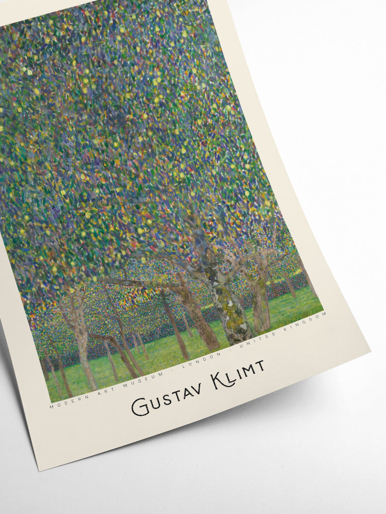 Poster 50x70 cm, Gustav Klimt , Tree