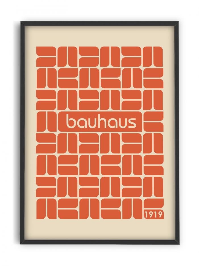 Bauhaus Exhibition - Art Inspiration - Art Print - Poster - 30x40 cm