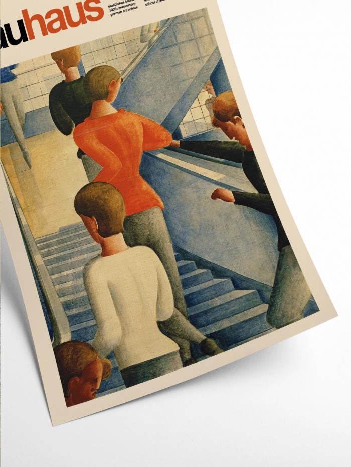 Bauhaus exhibition Poster - Weimar Gropius – PSTR studio