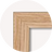 Natural Oak Frame