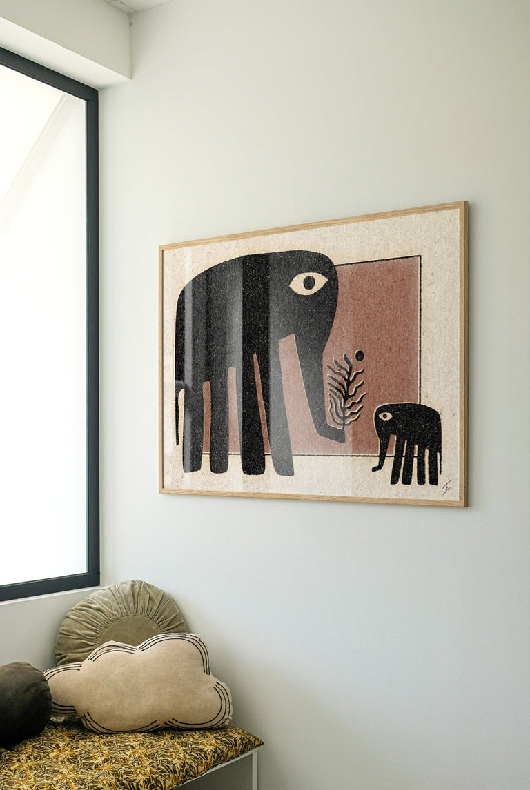 David Schmitt - Elephant gifts | Art print Poster