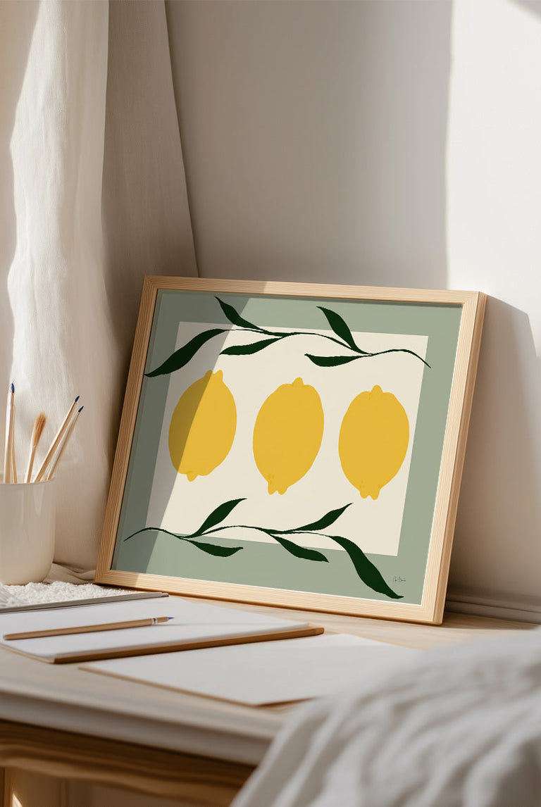 Anna Mörner - Three Lemons Green