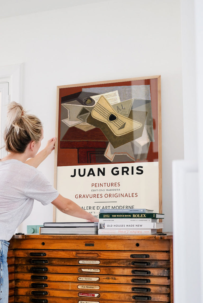 Juan Gris - Guitar and Newspaper