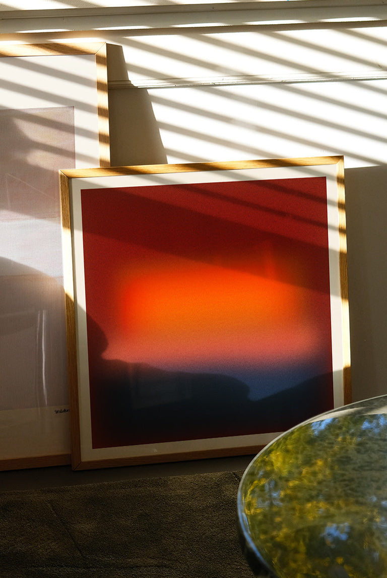 Marin - Sunset glow | Art print Poster