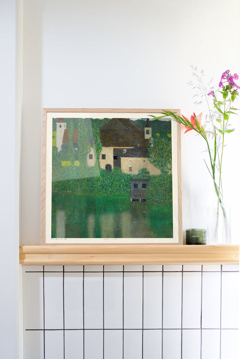 Gustav Klimt  - Water Castle | Art print Poster