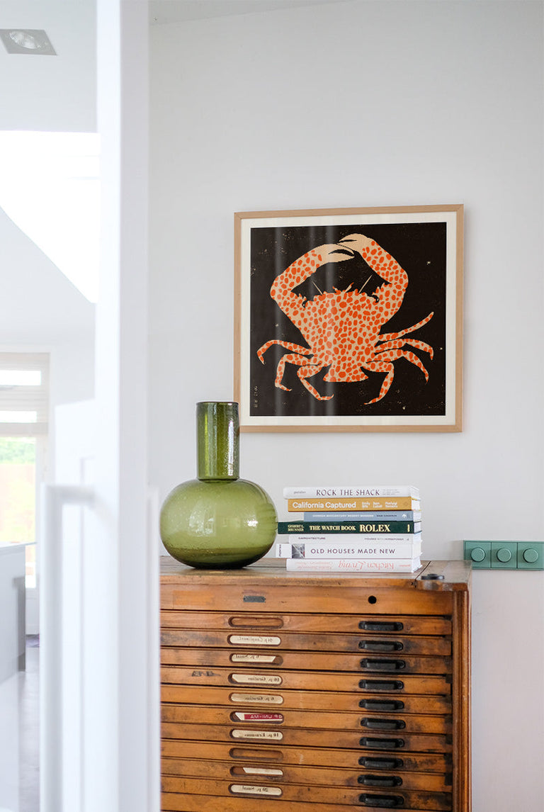 Enikő Eged - Spotted Calico Crab | Art print Poster