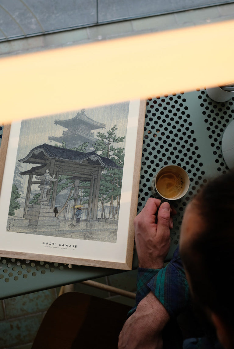 Hasui Kawase - Zentsuji Temple Shikoku