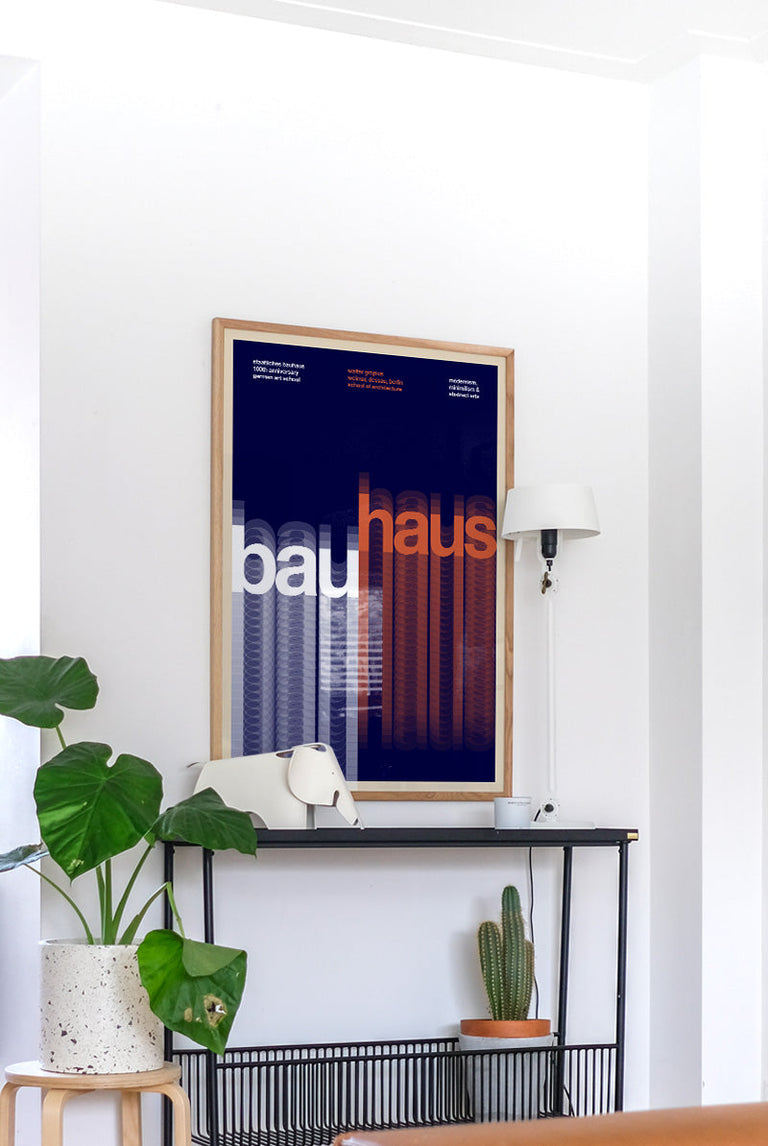 Bauhaus - Walter Gropius poster 1919