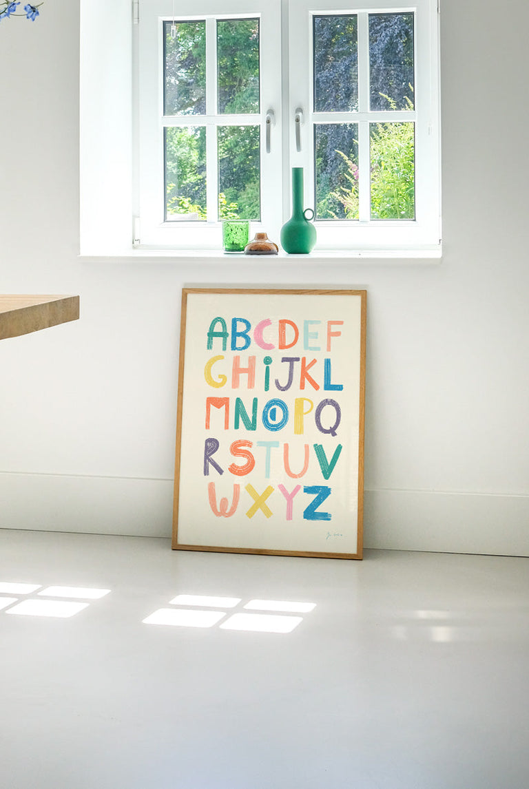 Zoe - Groovy Alphabet - Bright