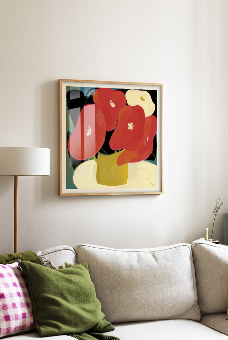 Marco - Yellow Vase | Art print Poster