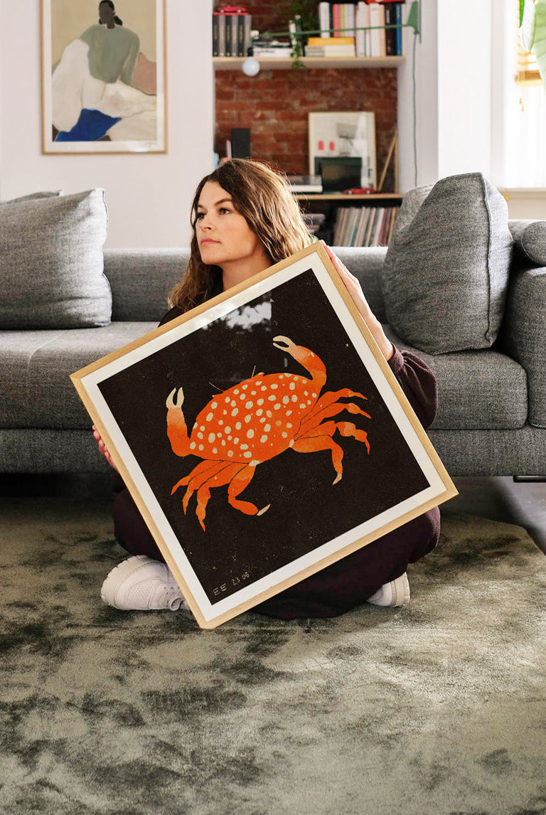 Enikő Eged - Spotted Crab | Art print Poster