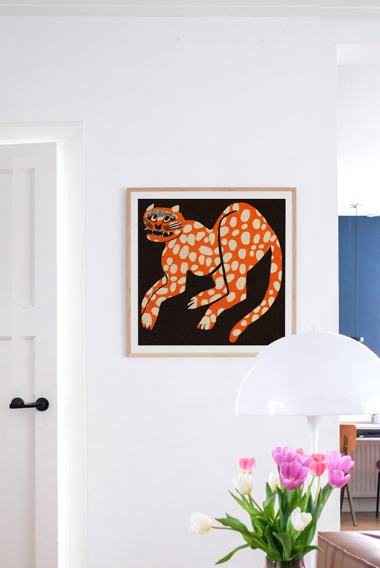 Enikő Eged - Spotted Panther | Art print Poster