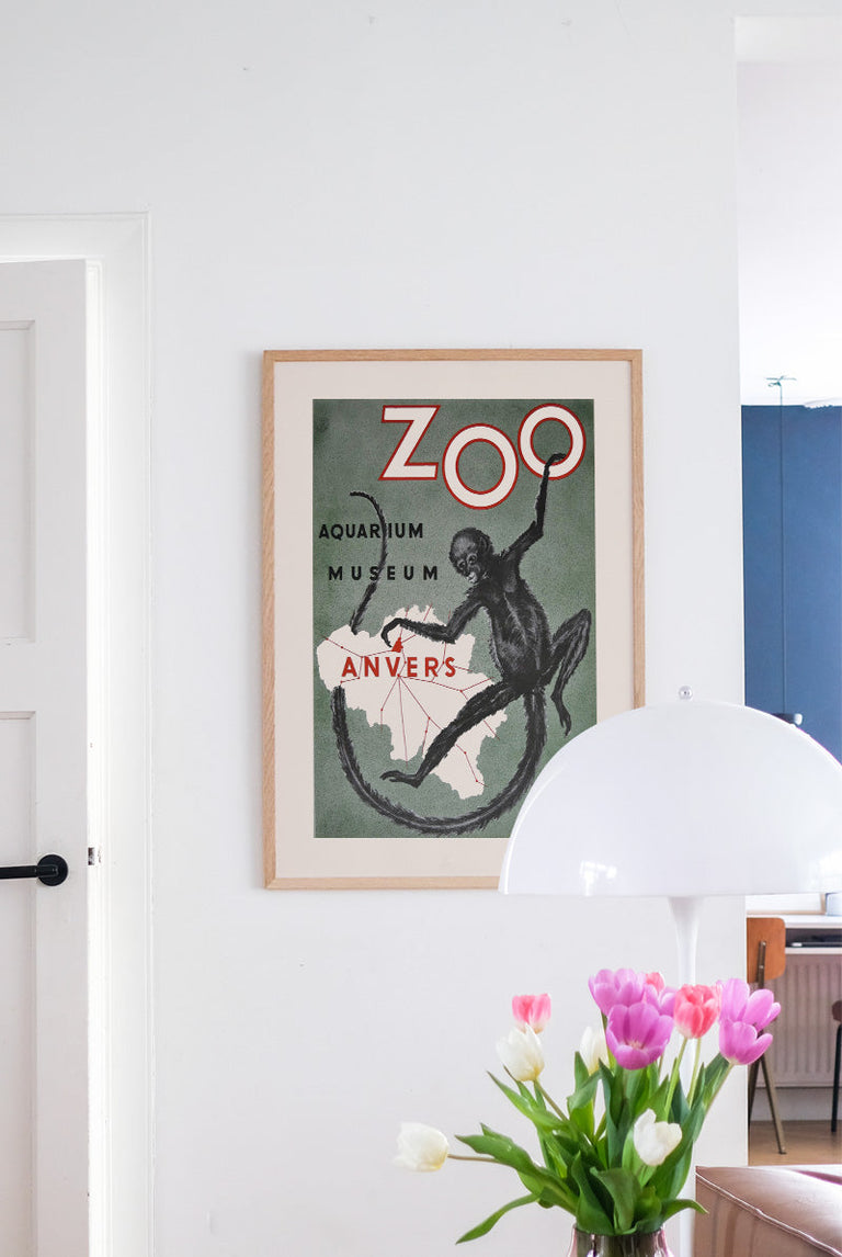 Vintage Zoo - Anvers poster