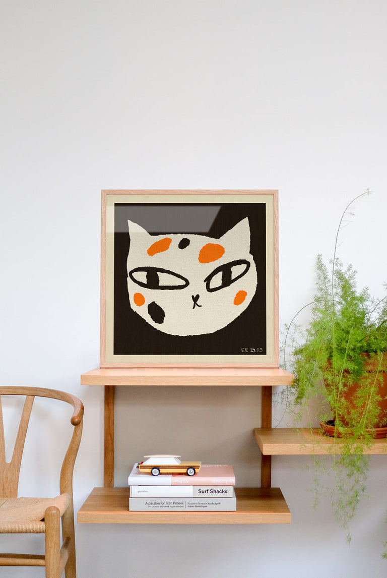 Enikő Eged - Meow | Art print Poster