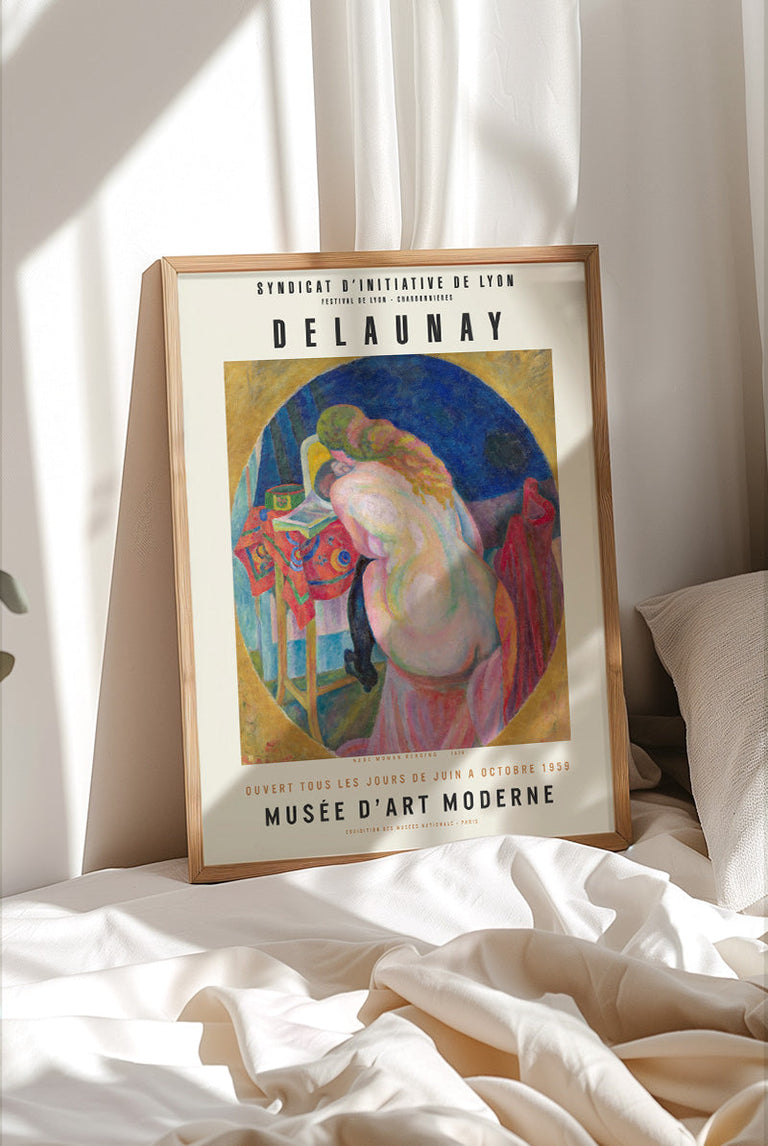 Robert Delaunay - Nude reading