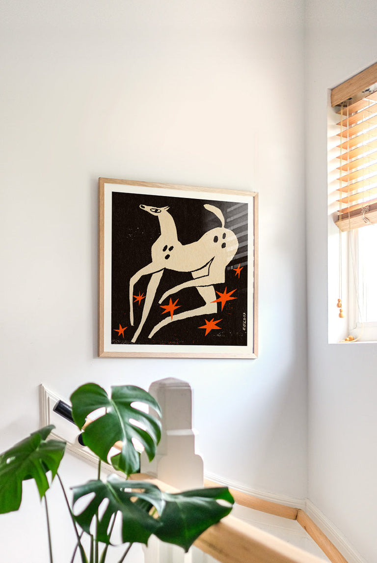 Enikő Eged - Spotted Horse | Art print Poster