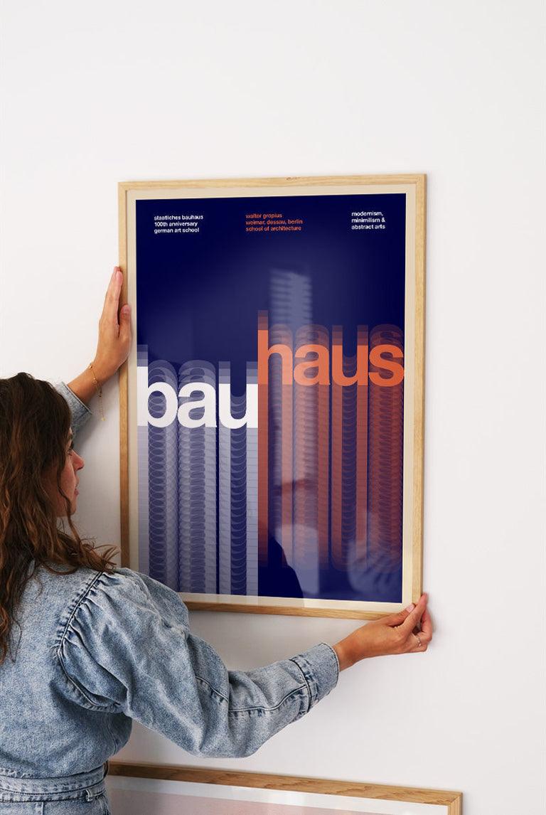 Bauhaus - Walter Gropius poster 1919