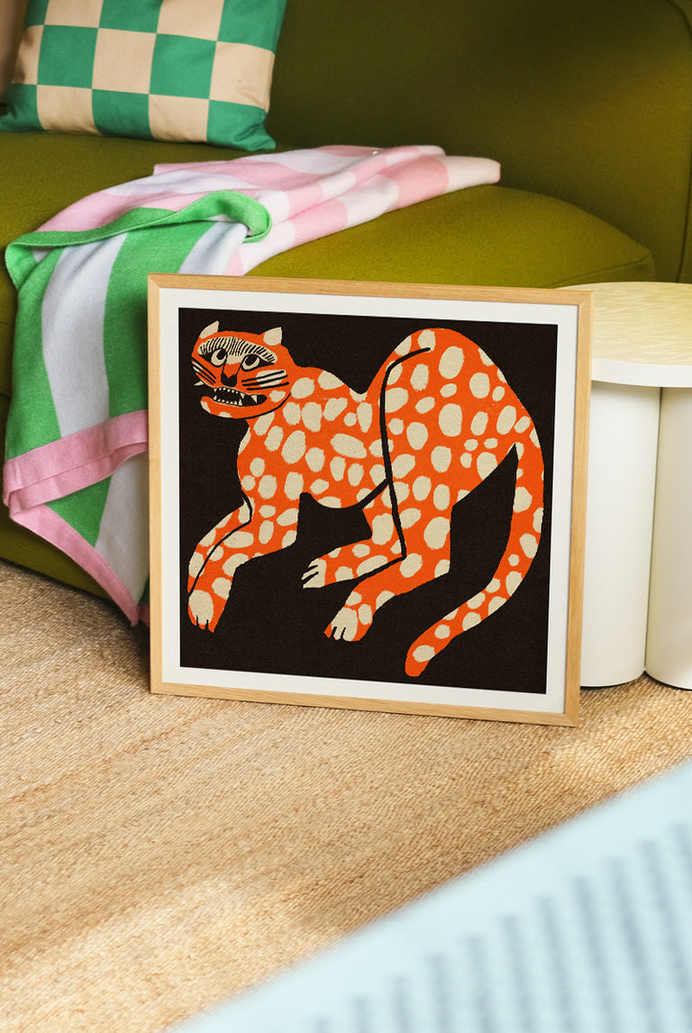 Enikő Eged - Spotted Panther | Art print Poster