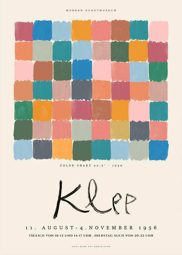 Paul Klee - Color Charts