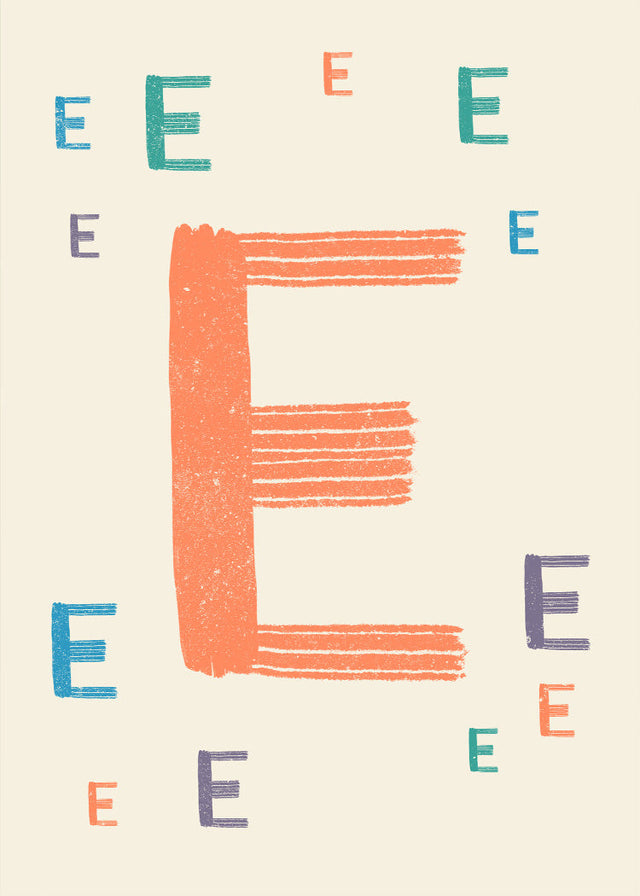 Zoe - Groovy Letters - EEE