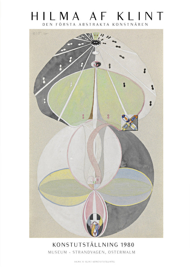 Hilma af Klint - Abstrakta konstutställning 1980