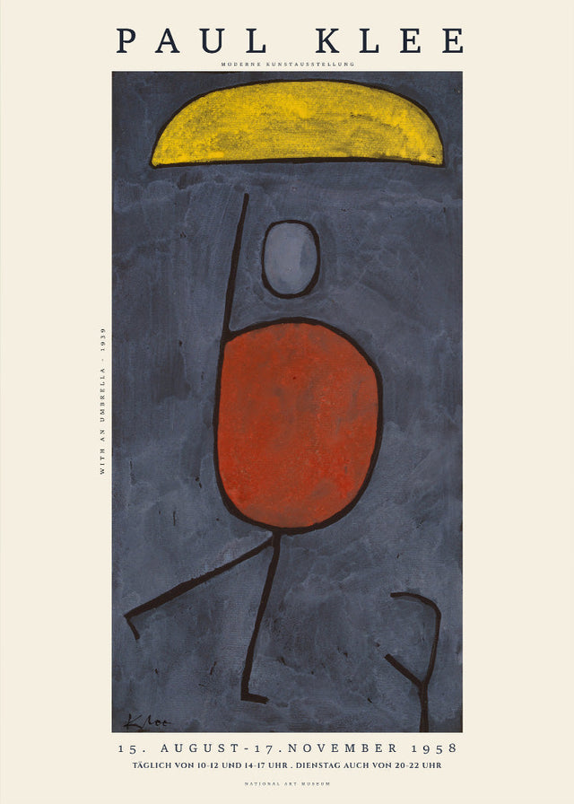 Paul Klee - With an Umbrella