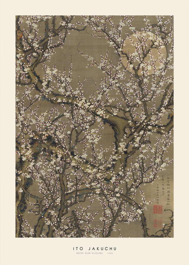 Ito Jakuchu - White plum