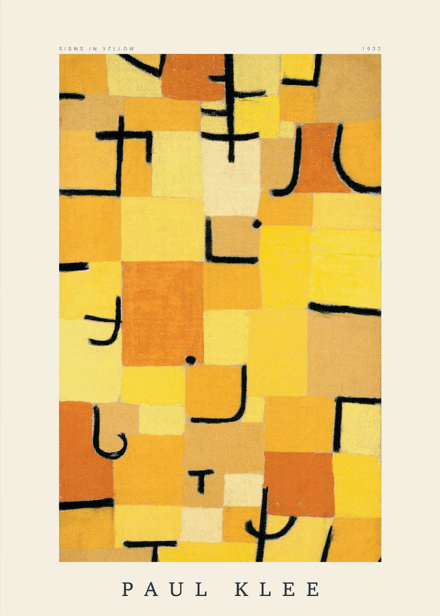 Paul Klee - Yellow is choice