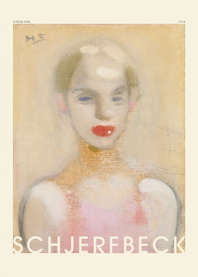 Helene Schjerfbeck - Circus Girl