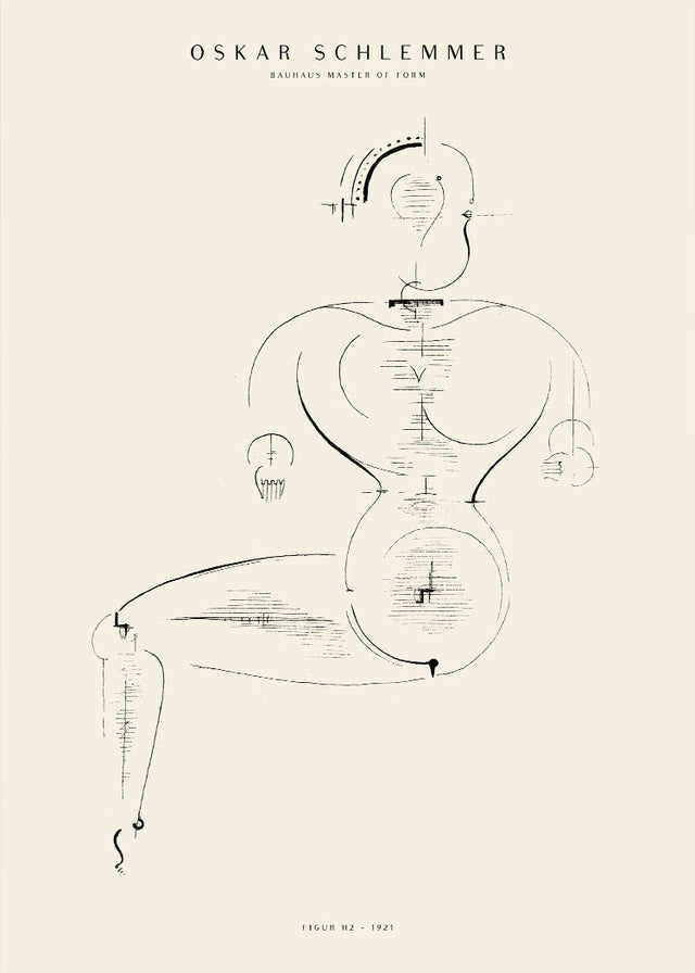 Oskar Schlemmer - Stairway