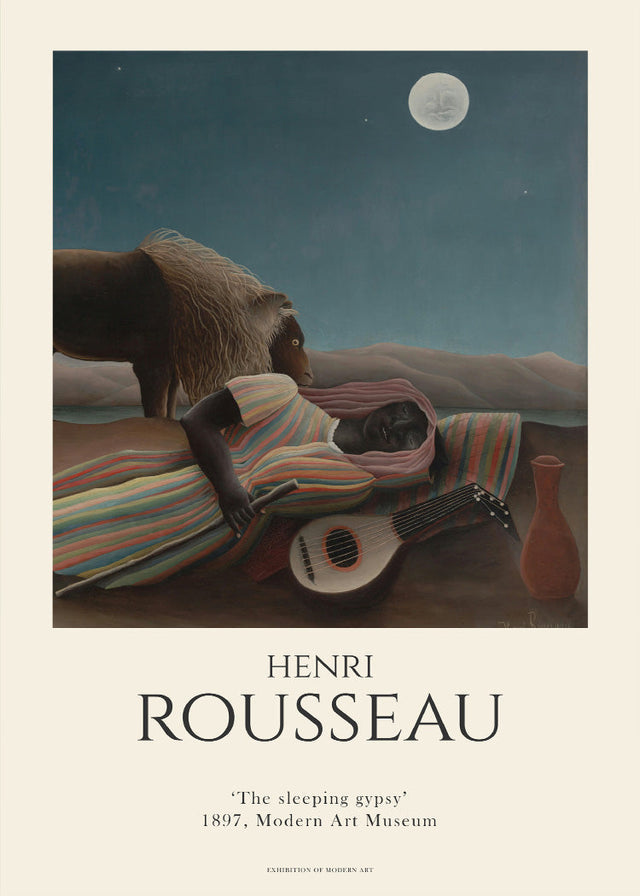 Henri Rousseau - The Sleeping Gypsy