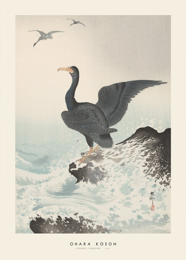 Ohara Koson - Japanese Cormorant