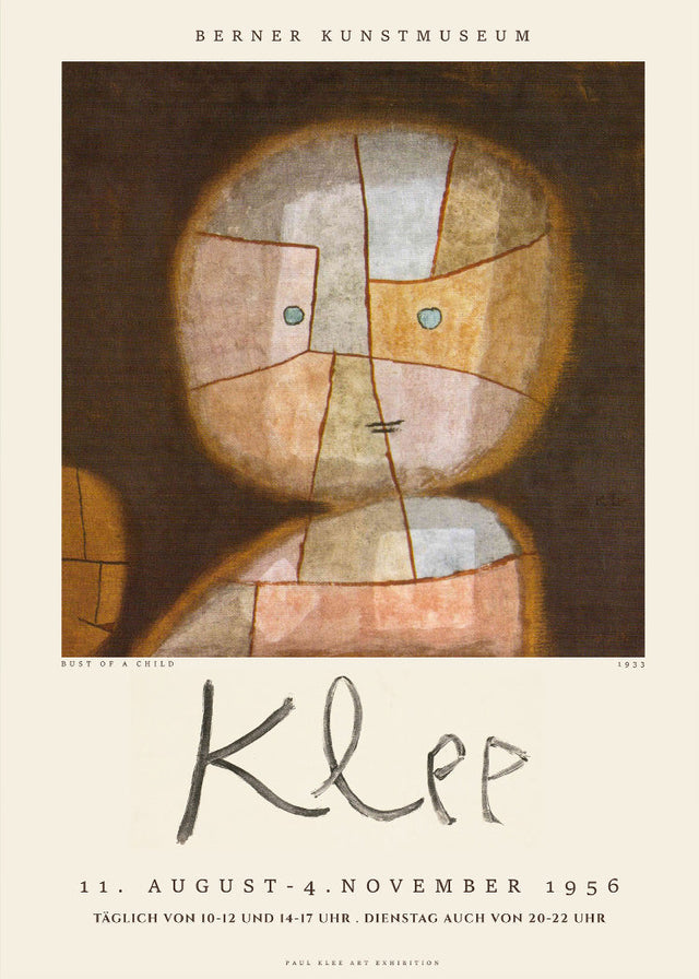 Paul Klee - Bust of a child