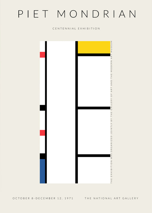 Piet Mondrian - Centinnial Exhibition