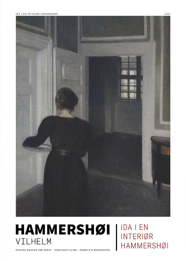 Vilhelm Hammershøi - Interior 1910