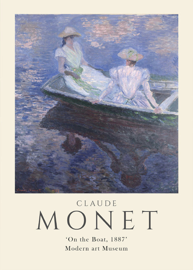 Claude Monet - On the boat