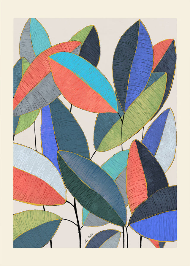 Ana Martínez - Ficus leaves