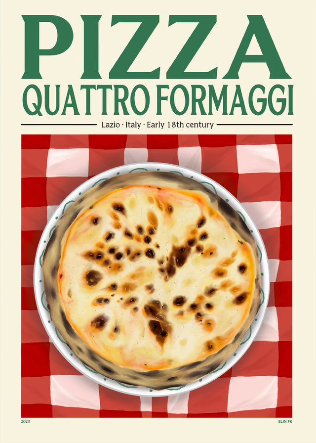 Elin PK - Pizza Quattro Formaggi