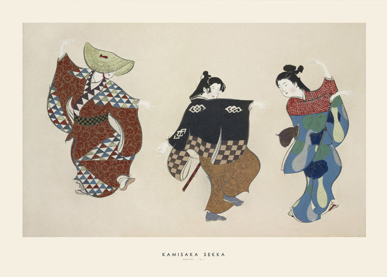 Kamisaka Sekka - Dancers