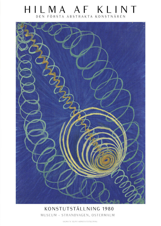 Hilma af Klint - Blue abstract