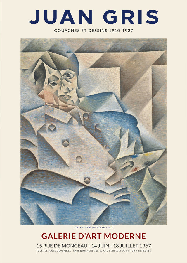 Juan Gris - Pablo Picasso portrait