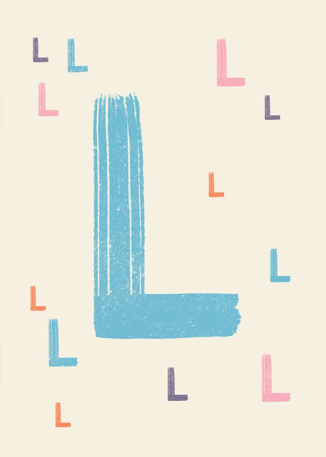 Zoe - Groovy Letters - LLL