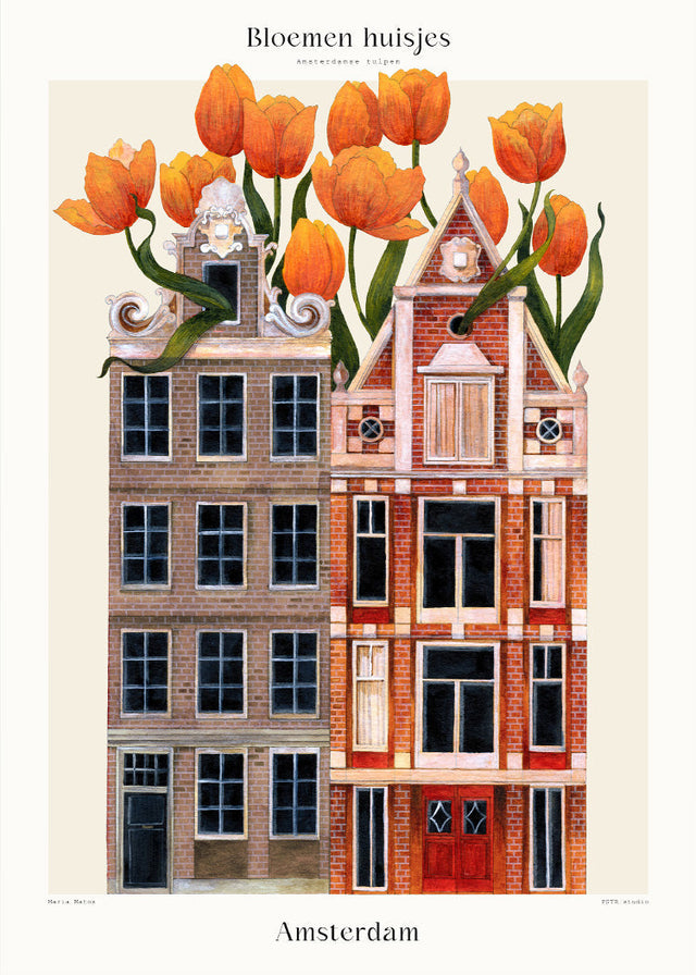 Matos - Bloemen huisjes - Amsterdam