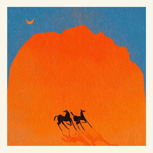 Enikő Eged - Horses of Wadi Rum | Art print Poster