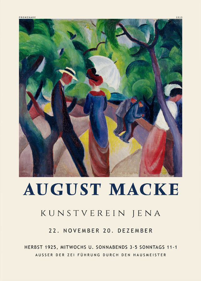 August Macke - Promenade