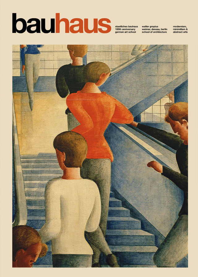 Oskar Schlemmer - The Bauhaus Stairs