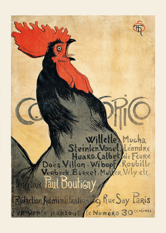 Théophile Steinlen - Cocorico