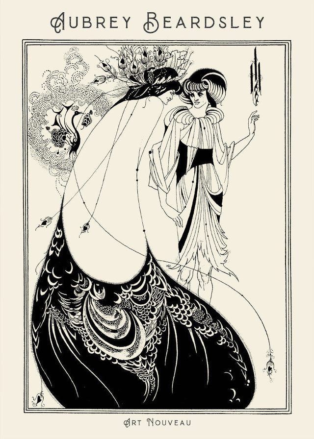 Aubrey Beardsley - The Peacock Skirt