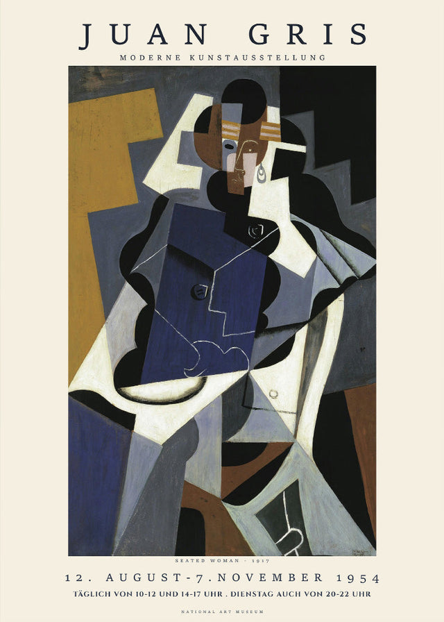 Juan Gris - Seated woman