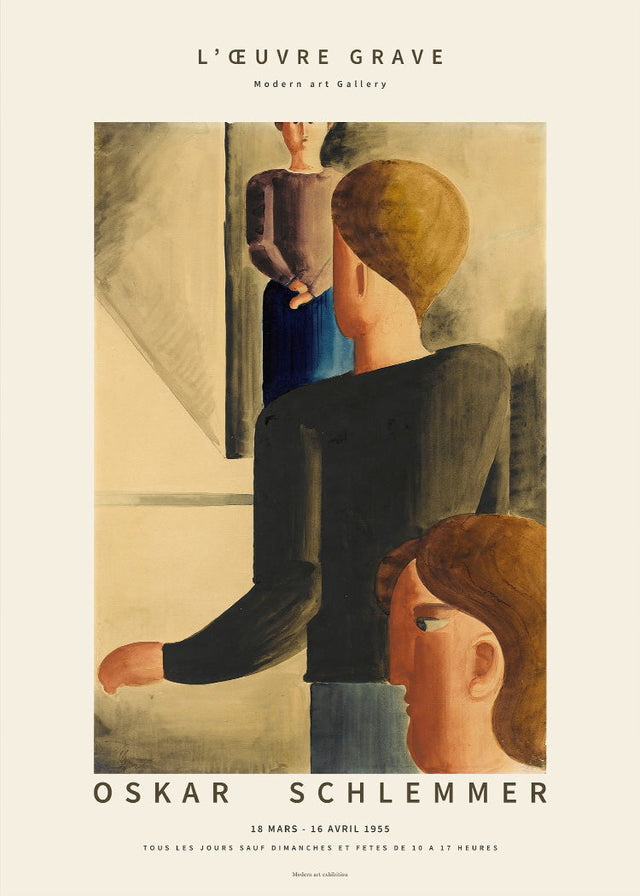 Oskar Schlemmer - Modern art Gallery